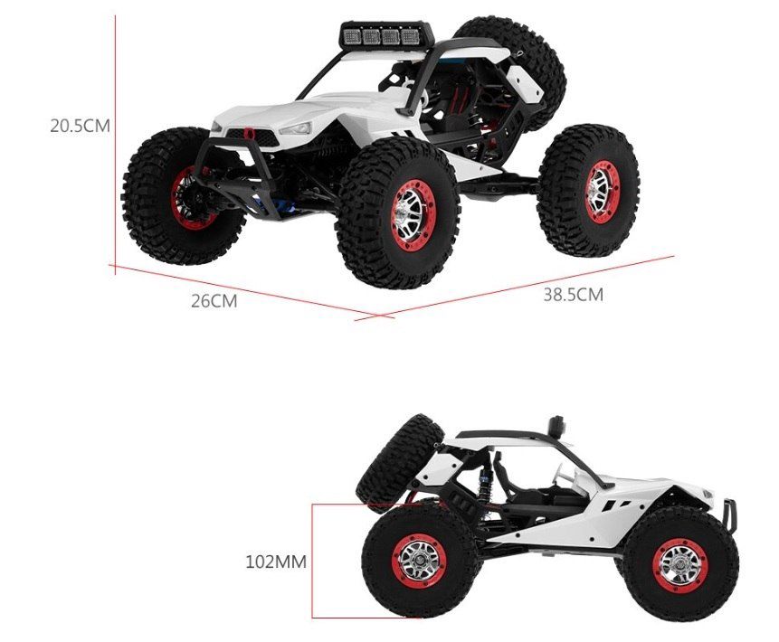 Oyuncaq maşın "Wltoys 12429 1/12" — Oyuncaqlar, Bakı (5)