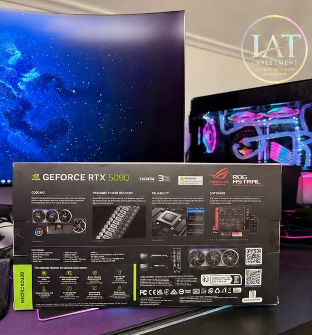 Asus Rog Astral RTX 5090 32GB — Kompüterlər və noutbuklar, Bakı (2)