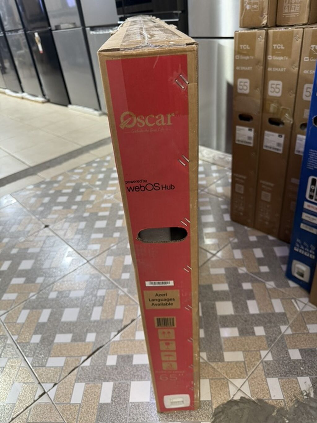 Oscar 65" QLED Smart TV (Model: OS65QSW4K) - Ekran: 65 düym QLED, 4K — Televizorlar, Bakı (2)