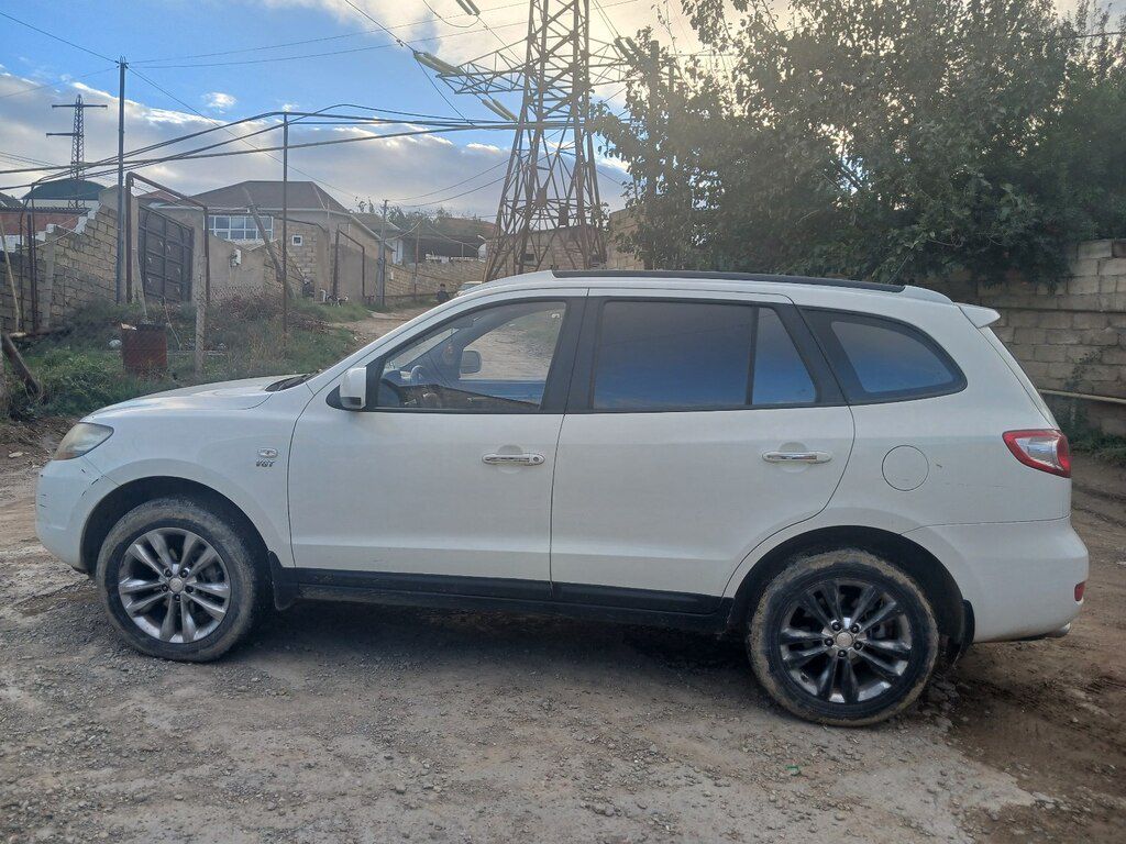 Hyundai Santa Fe, 2.0 L, 2009 il, 168 000 km 01-CK-589 — Avtomobillər, Bakı (6)