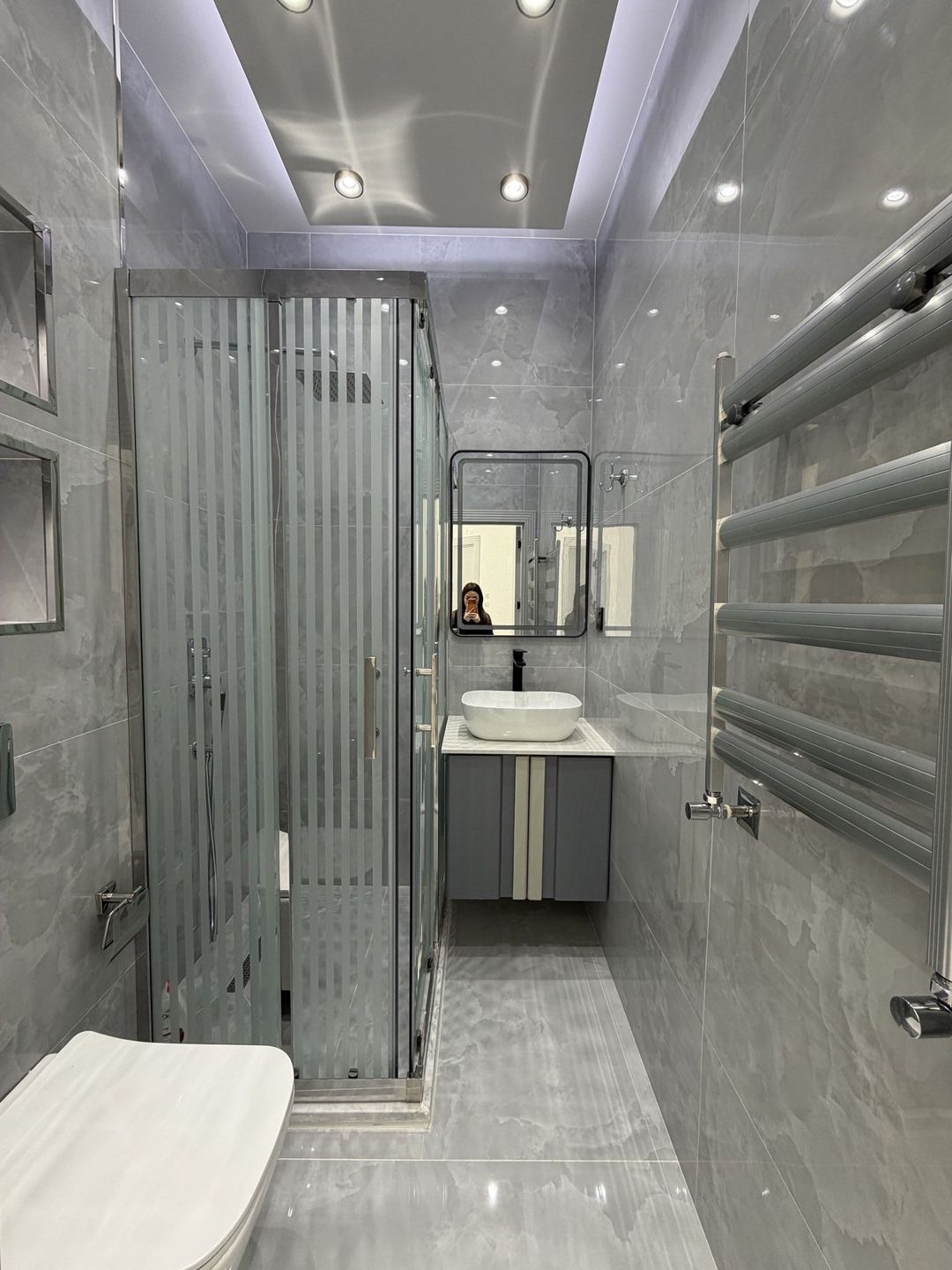 Satılır 2 otaqlı yeni tikili 52 m² — Mənzil, Bakı (9)