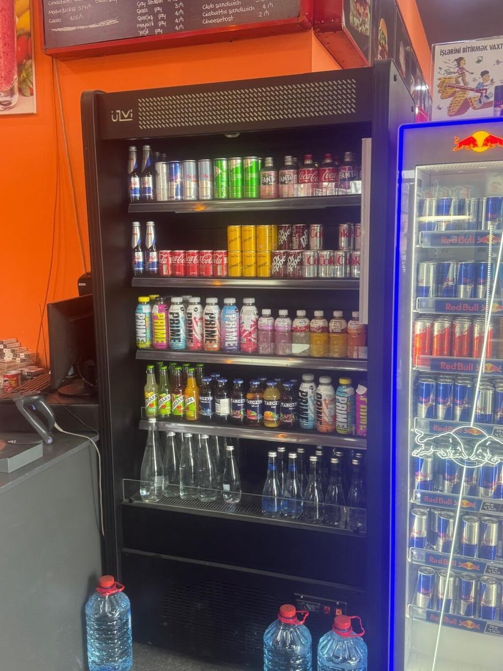 550₼ vitrin soyuducu satılır Unvan merdekandir 2626 zeyno — Soyuq vitrini, Bakı