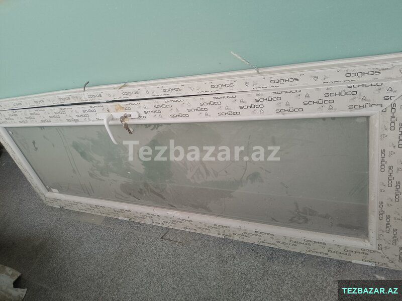 Plastik qapı zamoklu — Pəncərələr, qapılar, balkonlar, Bakı (2)