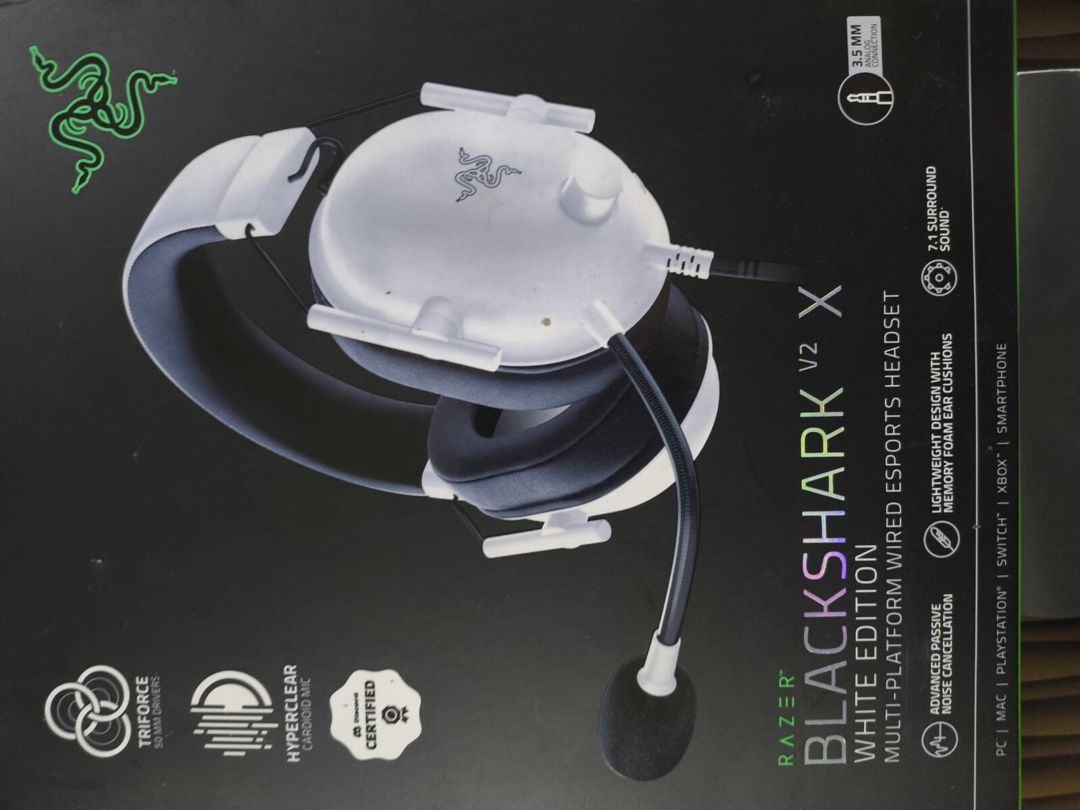 Gaming qulaqliq Razer black shark v2X — Səs texnikası, Bakı (7)
