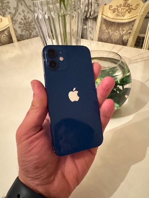 IPhone 12 mini, 64 GB, Mavi, Simsiz şarj, Face ID — Ceyranbatan