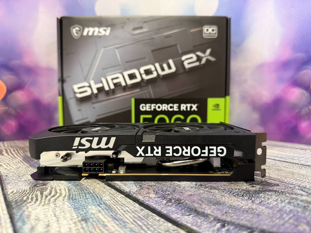 MSI GeForce RTX 5060 Shadow 2X OC 8GB RFB — Kompüterlər və noutbuklar, Bakı (5)