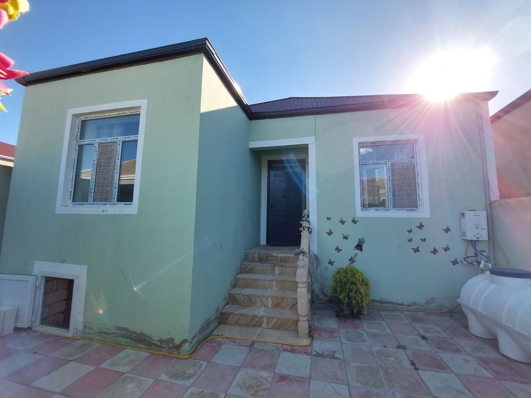 Satılır 3 otaqlı həyət evi/bağ evi 90 m² — Ev, villa, Bakı (2)
