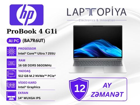HP ProBook 4 G1i Notebook AI PC BA7R6UT — Laptopiya