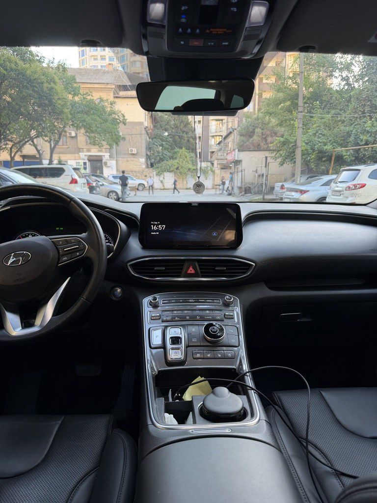 Hyundai Santa Fe, 1.6 L, 1.49 kWh, 2022 il, 52 000 km — Avtomobillər, Bakı (9)