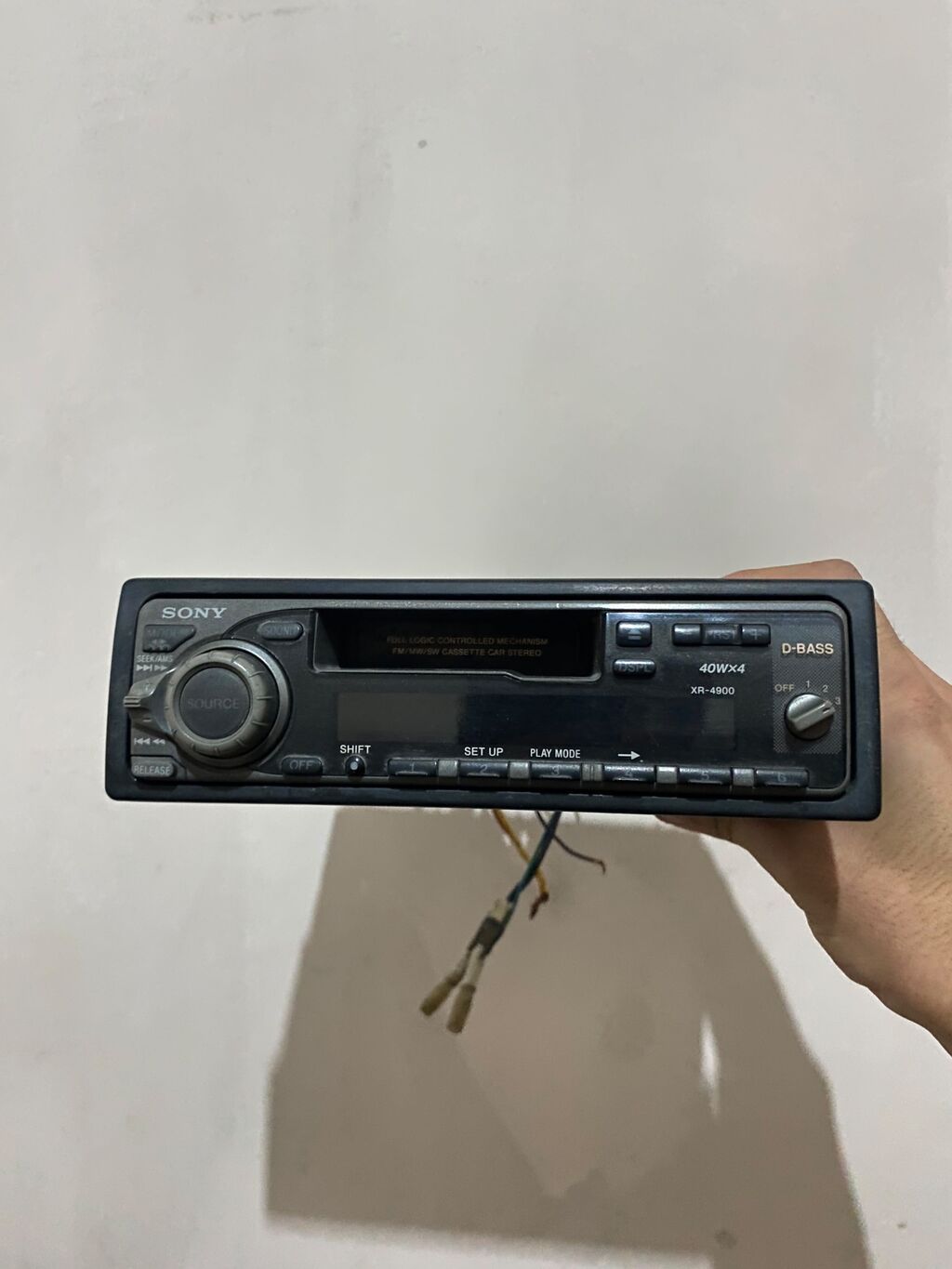 Sony XR-4900 avtomobil maqnitofonu ustaya etyac var - Format: 1-DIN — Avtomobil akustikası, Bakı (2)