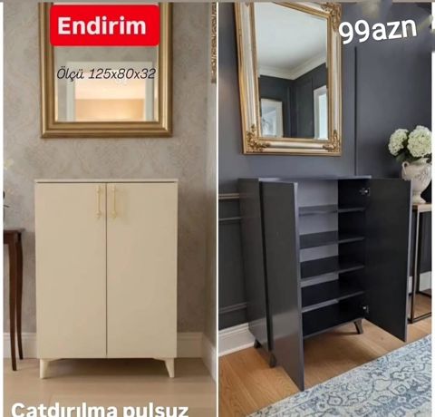 Ayaqqabı şkafı Ayaqqabı dolabı — Bakı