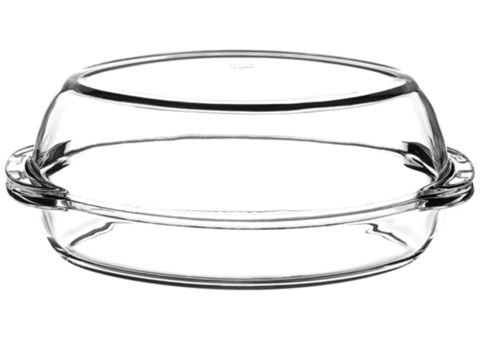 Bişirmə qabı Paşabahçe Borcam 59062, istiliyədavamlı şüşə, şəffaf, 2250 ml — Bakı