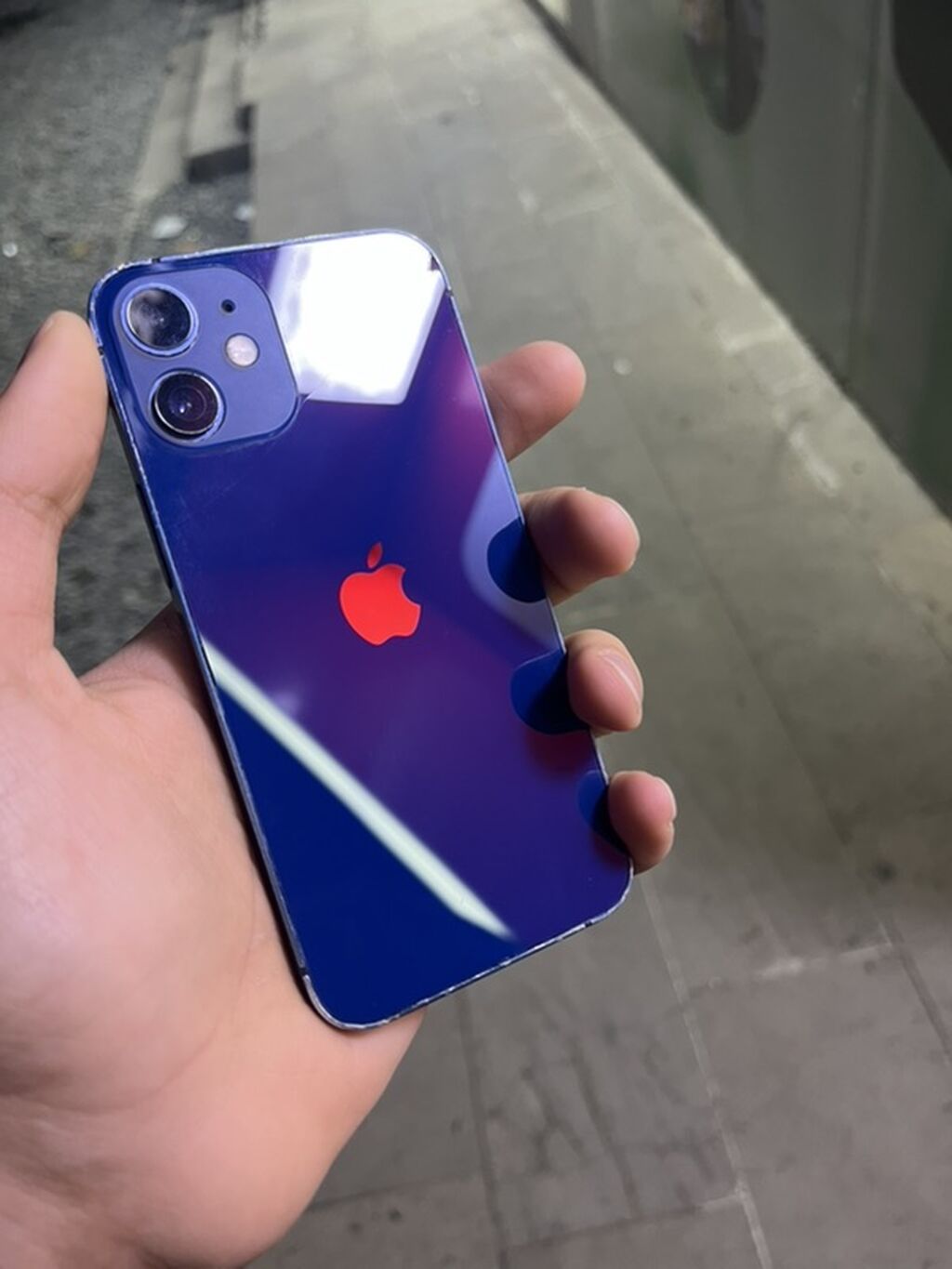 IPhone 12 mini, 64 GB, Mavi, Zəmanət — Apple iPhone, Bərdə (2)
