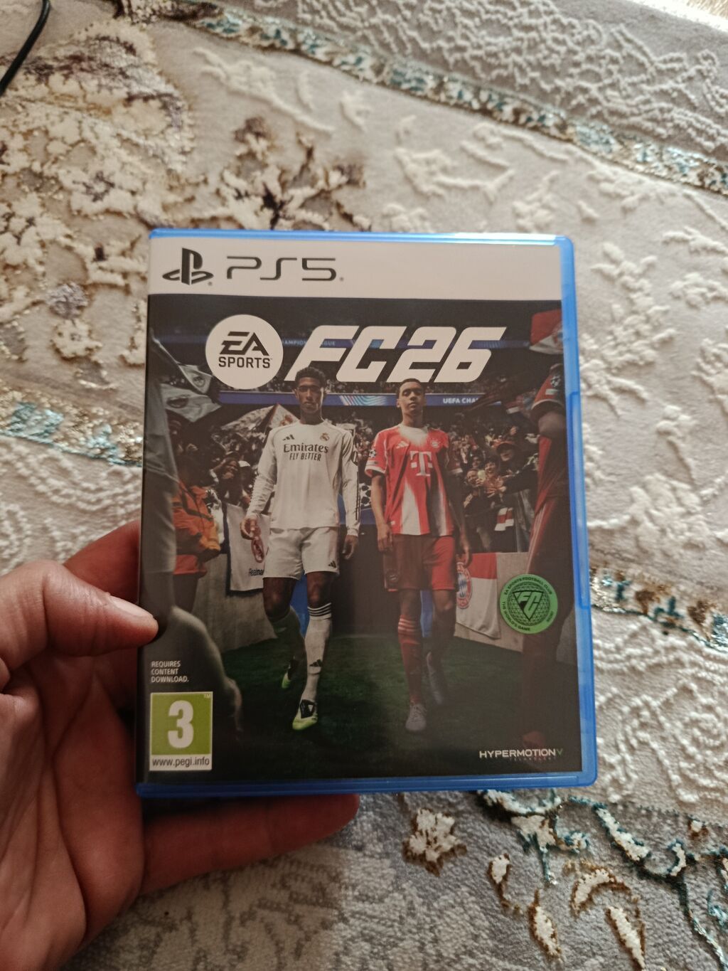 Ps5 oyun diski FC26 oyunu, yaxşı vəziyyətdə, barter yoxdu — Oyun konsolları, Bakı