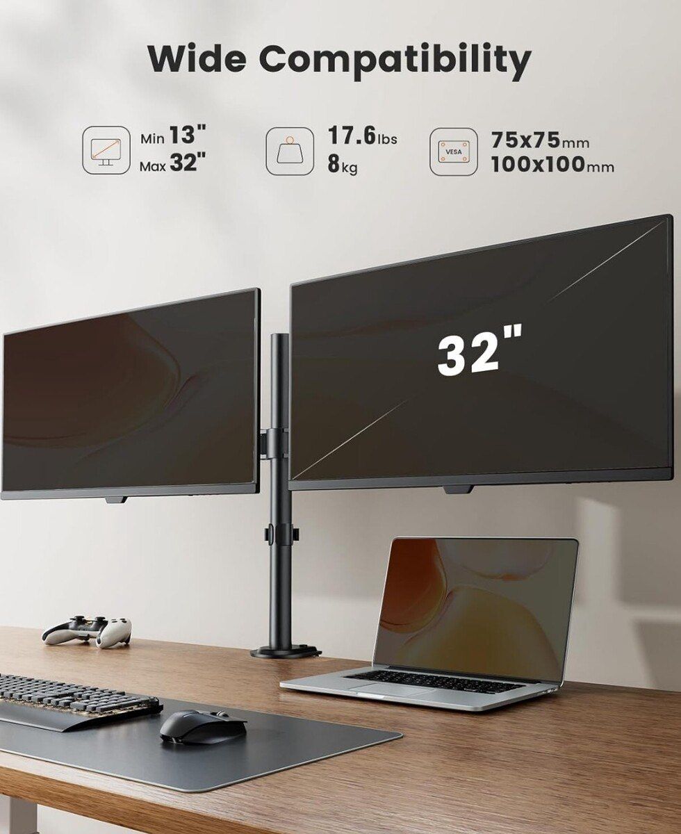 Monitor stendi "MS-02 Dual Mechanical" — Periferik cihazlar, Bakı (2)