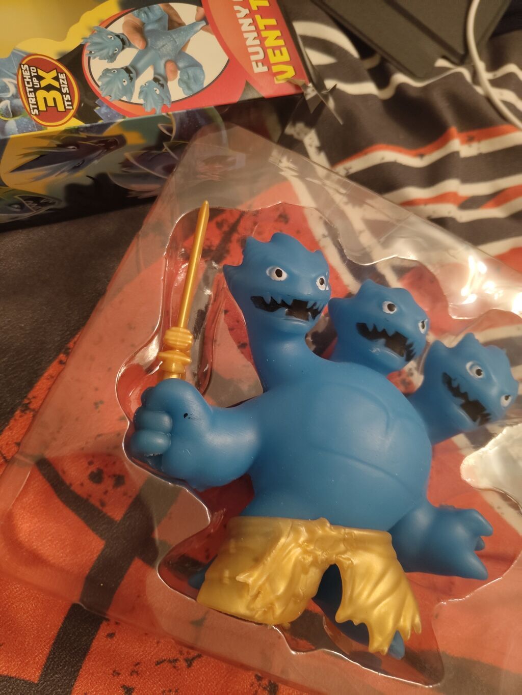 Heroes of Goo Jit Zu – Deep Goo Sea fiquru - Model: üç başlı mavi — Oyuncaq figuraları, Bakı (2)