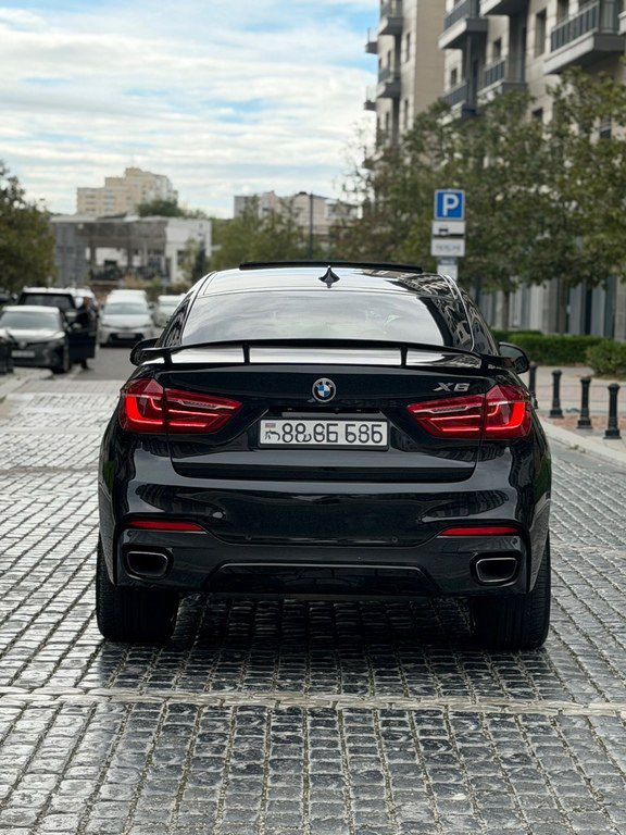 BMW X6, 3.0 L, 2016 il, 163 244 km — Avtomobillər, Bakı (8)