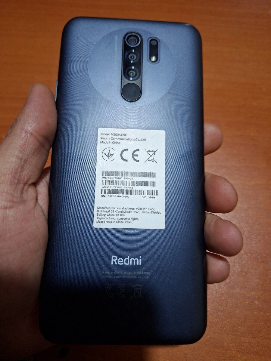 Xiaomi Redmi 9 Ocean Green 32GB/3GB — Smartfonlar, Bakı (2)
