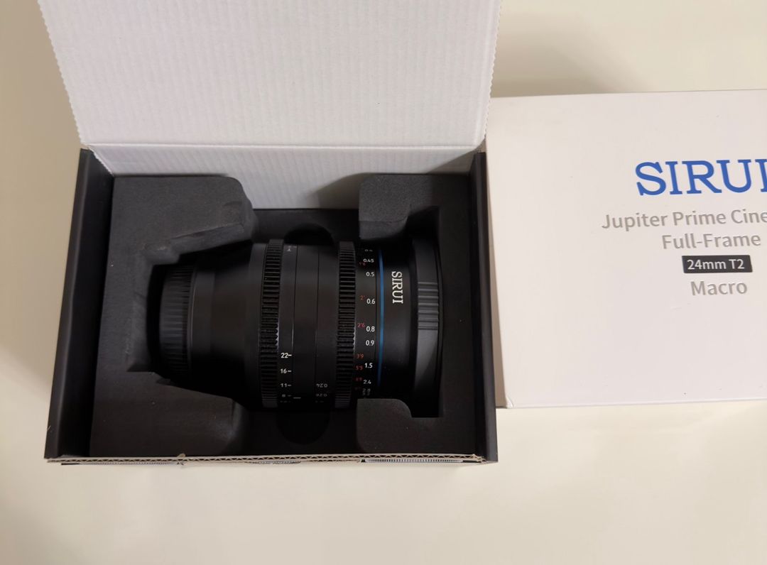 Sıruı Jupiter 24mm T2 Macro Cine Full-Frame — Foto və video texnikası, Bakı (2)