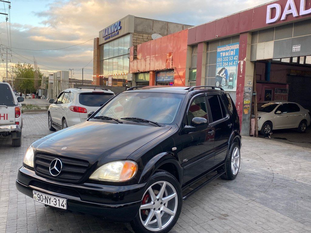 Mercedes ML 320, 3.2 L, 1999 il, 321 333 km 90-NY-314 — Avtomobillər, Sumqayıt (9)