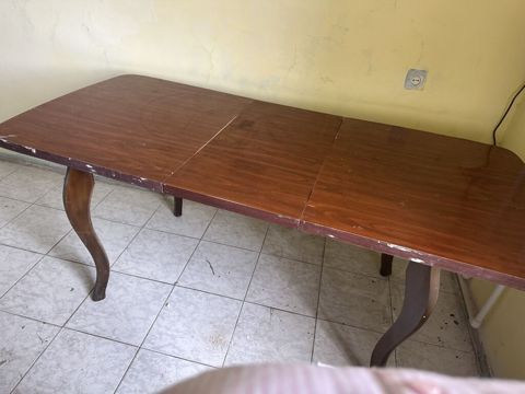 Klassik masa, İşlənmiş, Açılan, Taxta, Dördbucaq masa — Bakı