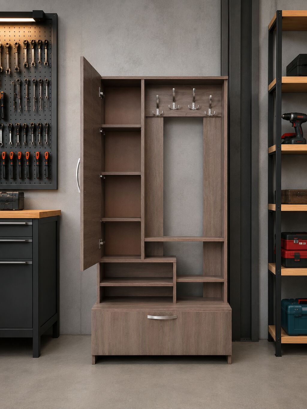 Yeni, 2 qapılı, Açılan, Düz dolab — Xol üçün, Bakı (2)