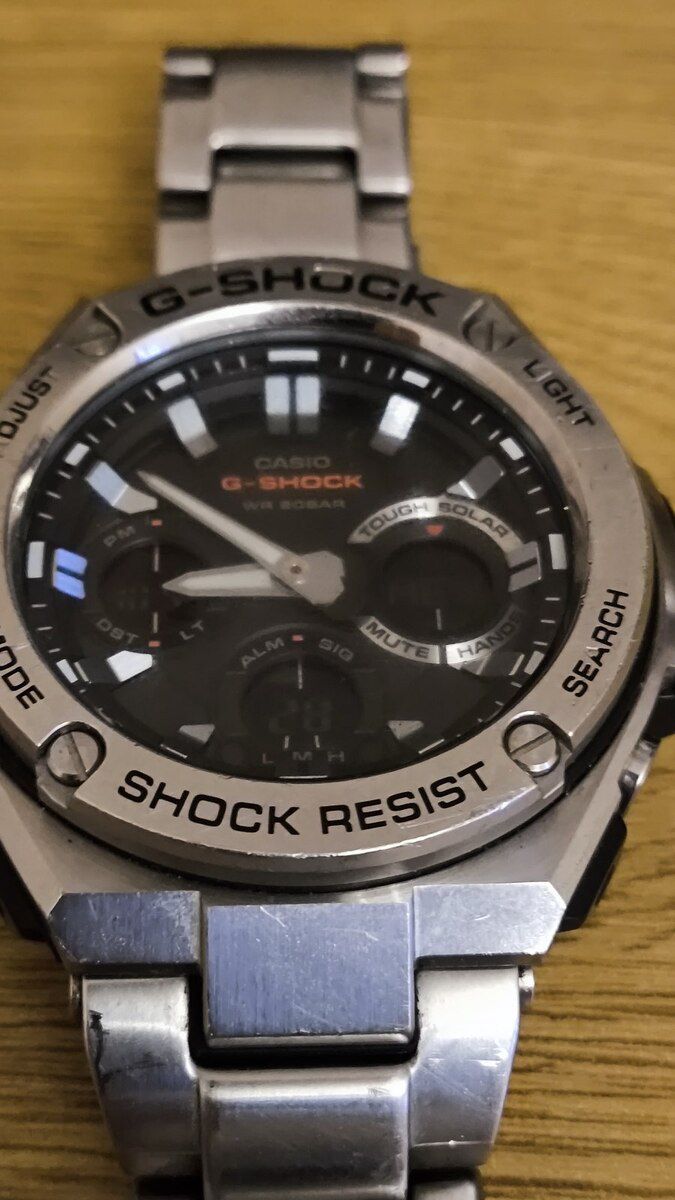 Casio G-Shock G-Steel GST-S110D-1ADR qol saatı — Şəxsi əşyalar, Bakı (3)