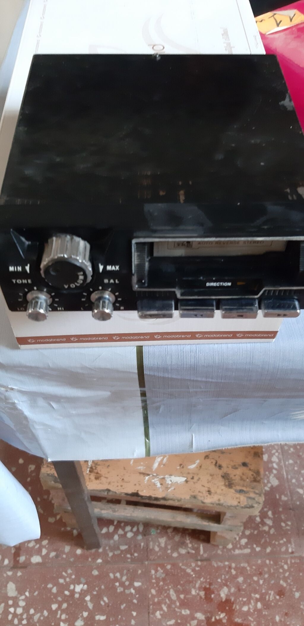 Vintage avto maqnitofon – kaset pleyer - Kaset yuvası: Auto Reverse — Avtomobil akustikası, Bakı