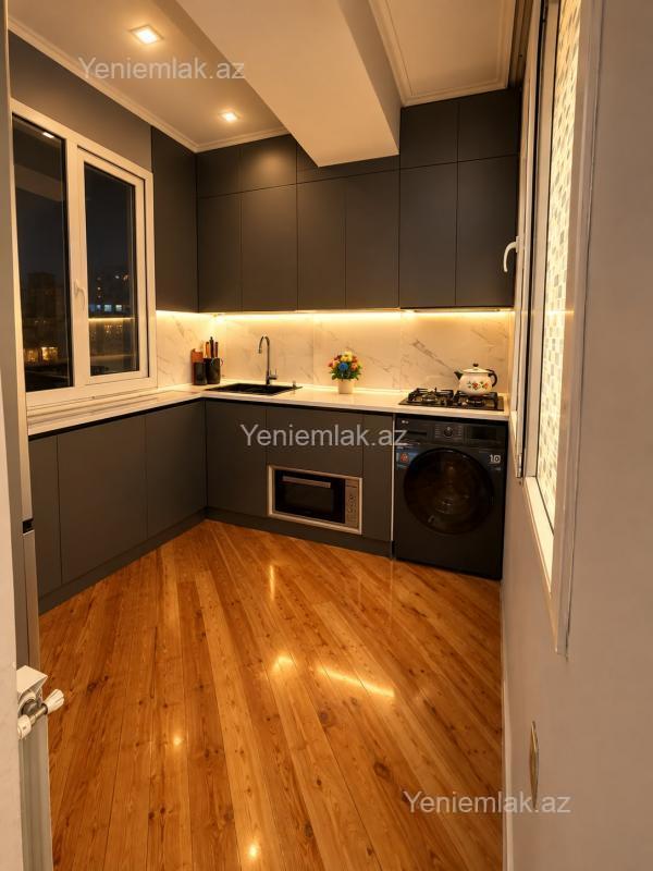 Satılır 2 otaqlı Bina evi menzil (Yeni tikili), 63 m², Xətai rayonu — Mənzil, Bakı (3)