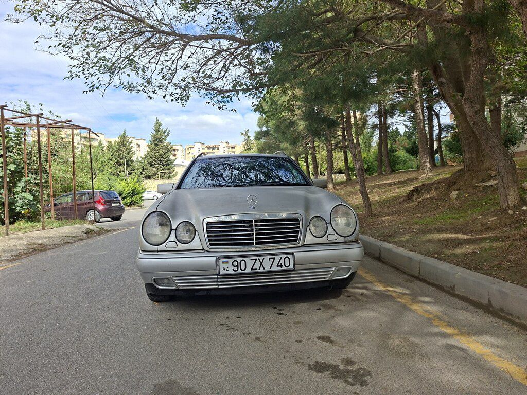 Mercedes E 240, 2.4 L, 1998 il, 421 987 km 90-ZX-740 — Avtomobillər, Bakı (6)