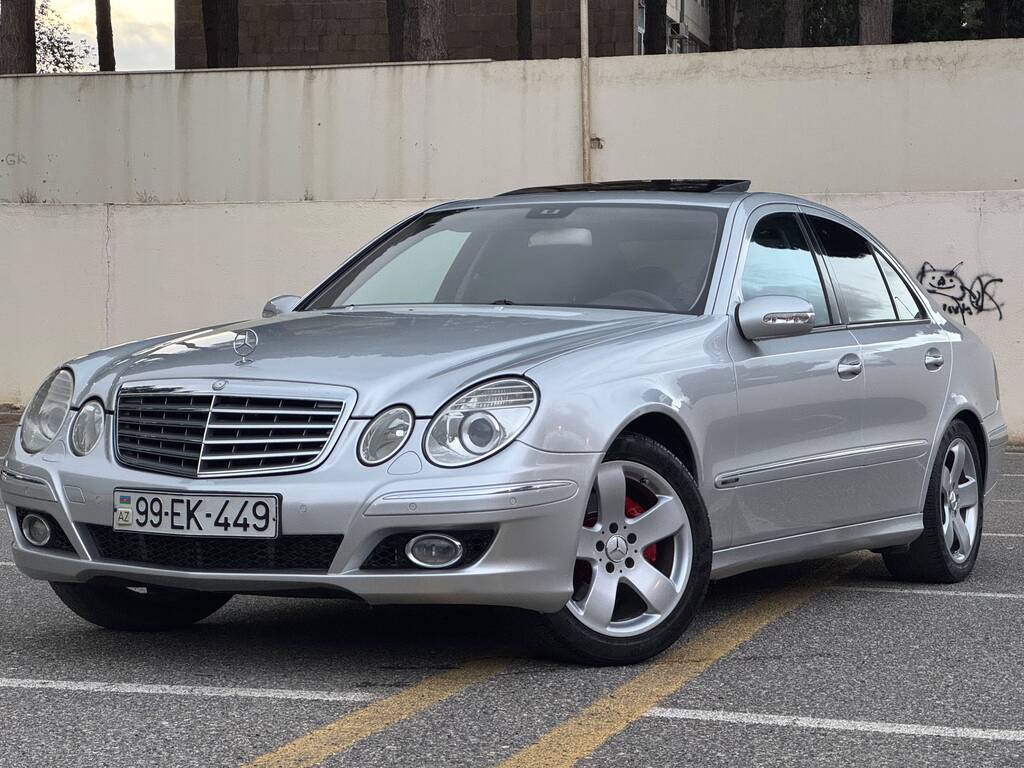 Mercedes E 320, 3.2 L, 2002 il, 299 000 km 99-EK-449 — Avtomobillər, Sumqayıt (2)