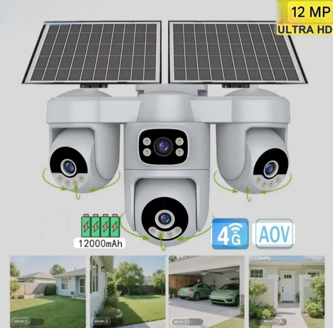 Wifi smart PTZ kamera 360°2MP/3MP — Ağıllı ev və təhlükəsizlik, Bakı