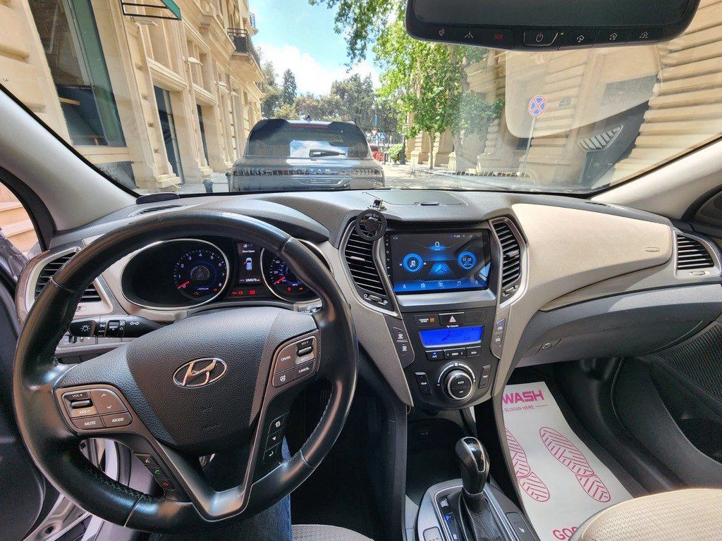 Hyundai Santa Fe, 2.0 L, 2014 il, 171 000 km — Avtomobillər, Bakı (12)