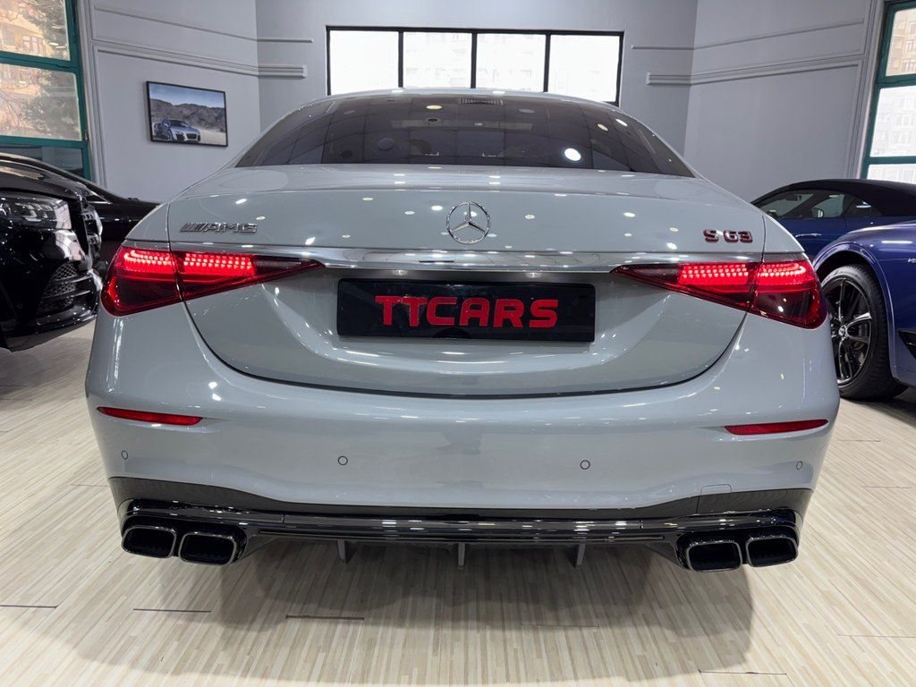 Mercedes S 63 AMG, 4.0 L, 13.1 kWh, 2024 il, 8 800 km — Avtomobillər, Bakı (4)