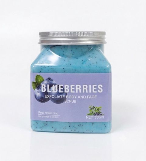 Skrab bədən və üz üçün Blueberries, 350 ml — Bakı