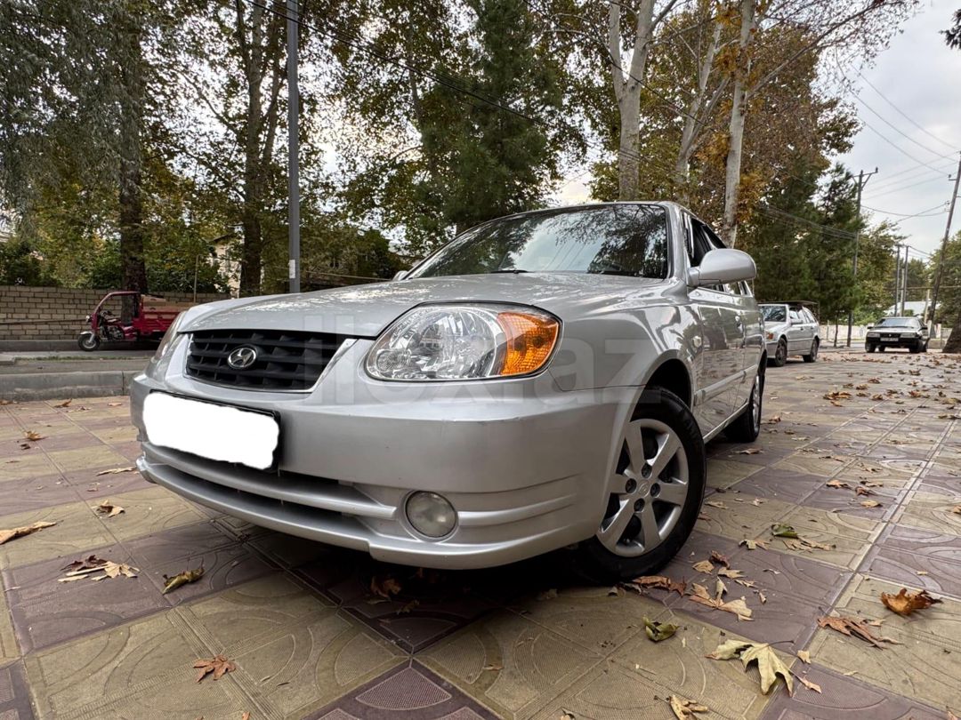 2003 Hyundai Accent, 2003, 104,690 km — Avtomobillər, Ağdaş (10)