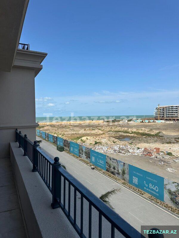 Sea Breezde Marina villagda 2 otaqli menzil satilir — Mənzil, Bakı (9)