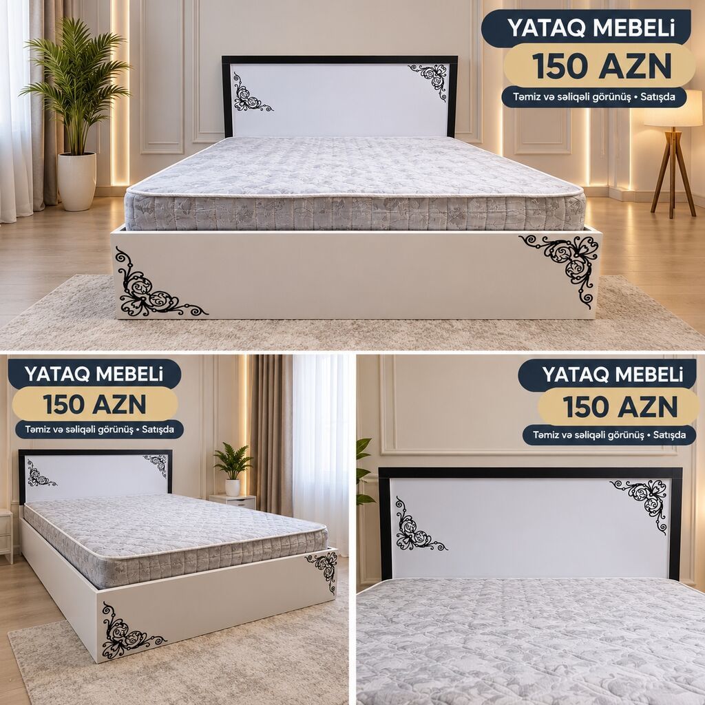 Yataq dəsti satılır — Yataq otağı mobilya dəstləri, Digah