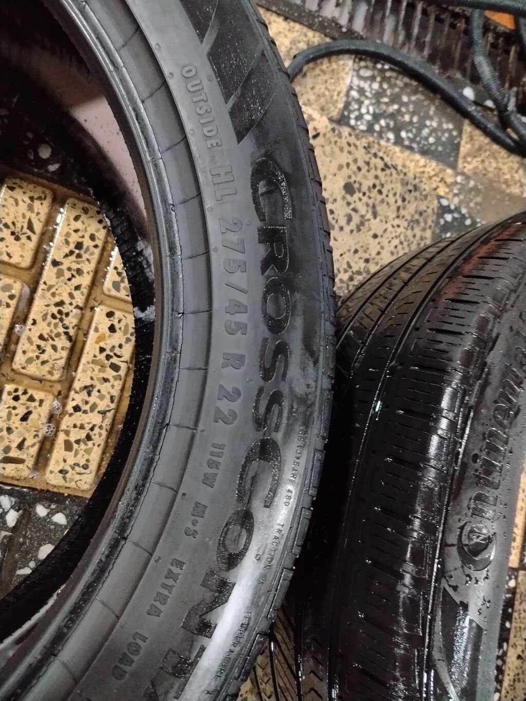 Continental CrossContact UHP şin dəsti - Ölçü: 275/45 R22 - Yük/sürət — Şinlər, Bakı (2)