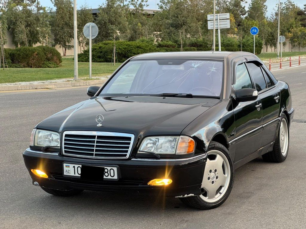 Mercedes C 280, 2.8 L, 1997 il, 361 000 km — Avtomobillər, Bakı (5)
