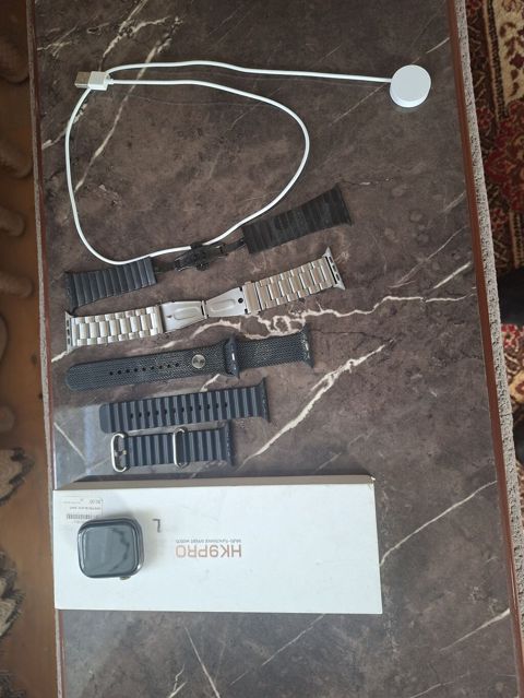 HK9 Pro smart saat dəsti Xüsusiyyətlər: - Model: HK9 Pro (qutu — Digah