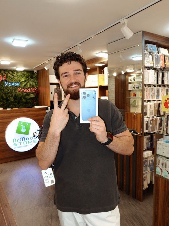 Apple iPhone 17 Pro Deep Blue 256GB/12GB — Smartfonlar, Bakı