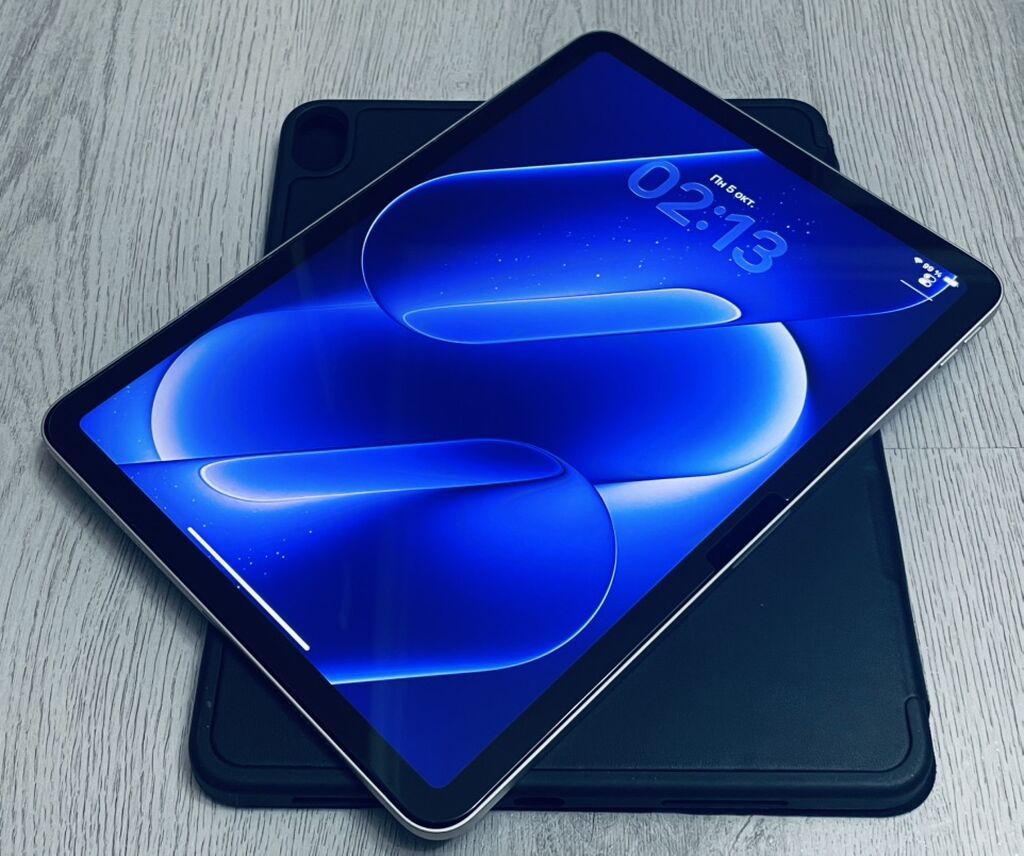 Apple iPad Air m3 2026 (11") dyum 128gb yaddaş pil100% devir sayı 34 — Apple, Bakı (2)