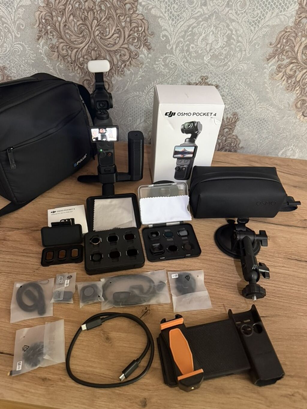 DJI Osmo Pocket 4 Creator Combo– tam çəkiliş dəsti.Tək filtirləri 300 — Digər, Tərtər