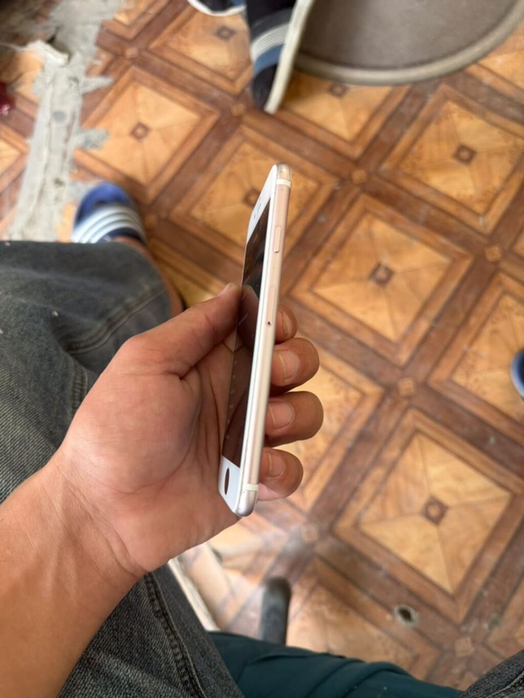 IPhone 7, Rose Gold, Barmaq izi — Apple iPhone, Bakı (3)