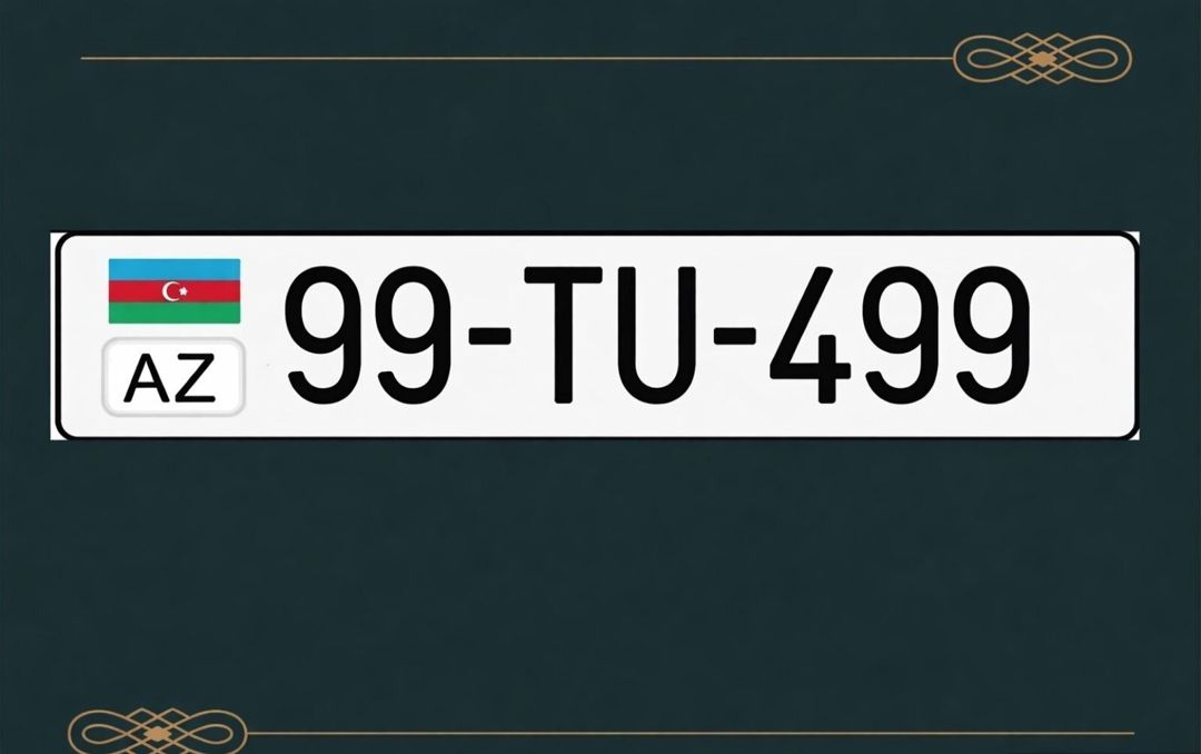 Avtomobil qeydiyyat nişanı - 99-TU-499 — Registriya nömrələri, Bakı