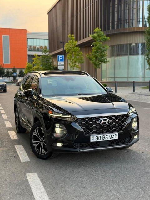 Hyundai Santa Fe, 2.0 L, 2018 il, 177 400 km — Bakı