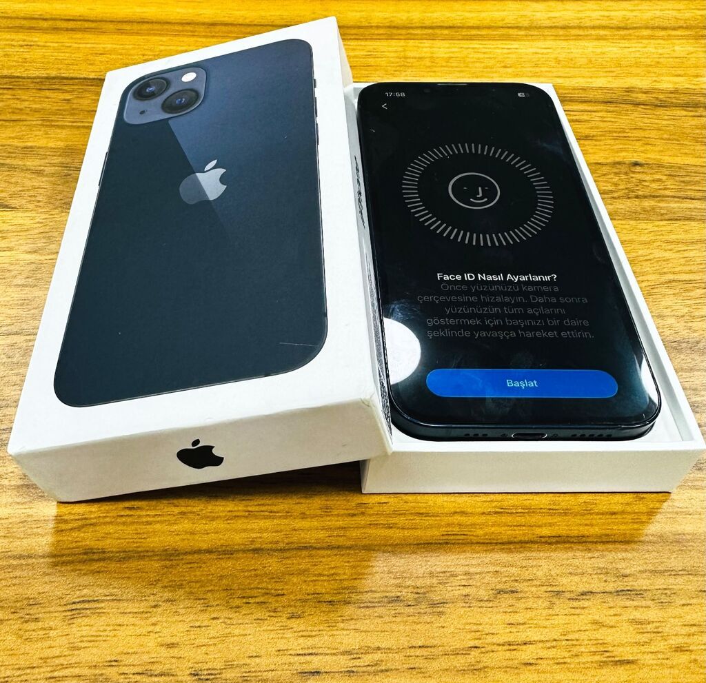 IPhone 13, 128 GB, Midnight, Face ID — Apple iPhone, Bakı (4)