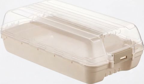 Ayaqqabı saxlama qutusu 3682, plastik, bej, 31x22x17 sm — Bakı