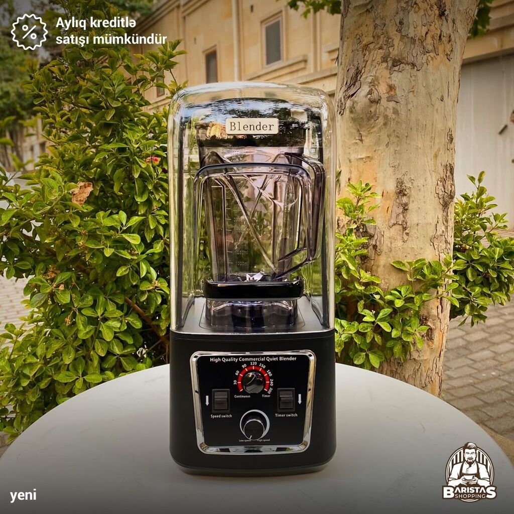 Səssiz və Professional bar blender. Yeni. Qiyməti 470₼ — Digər, Bakı